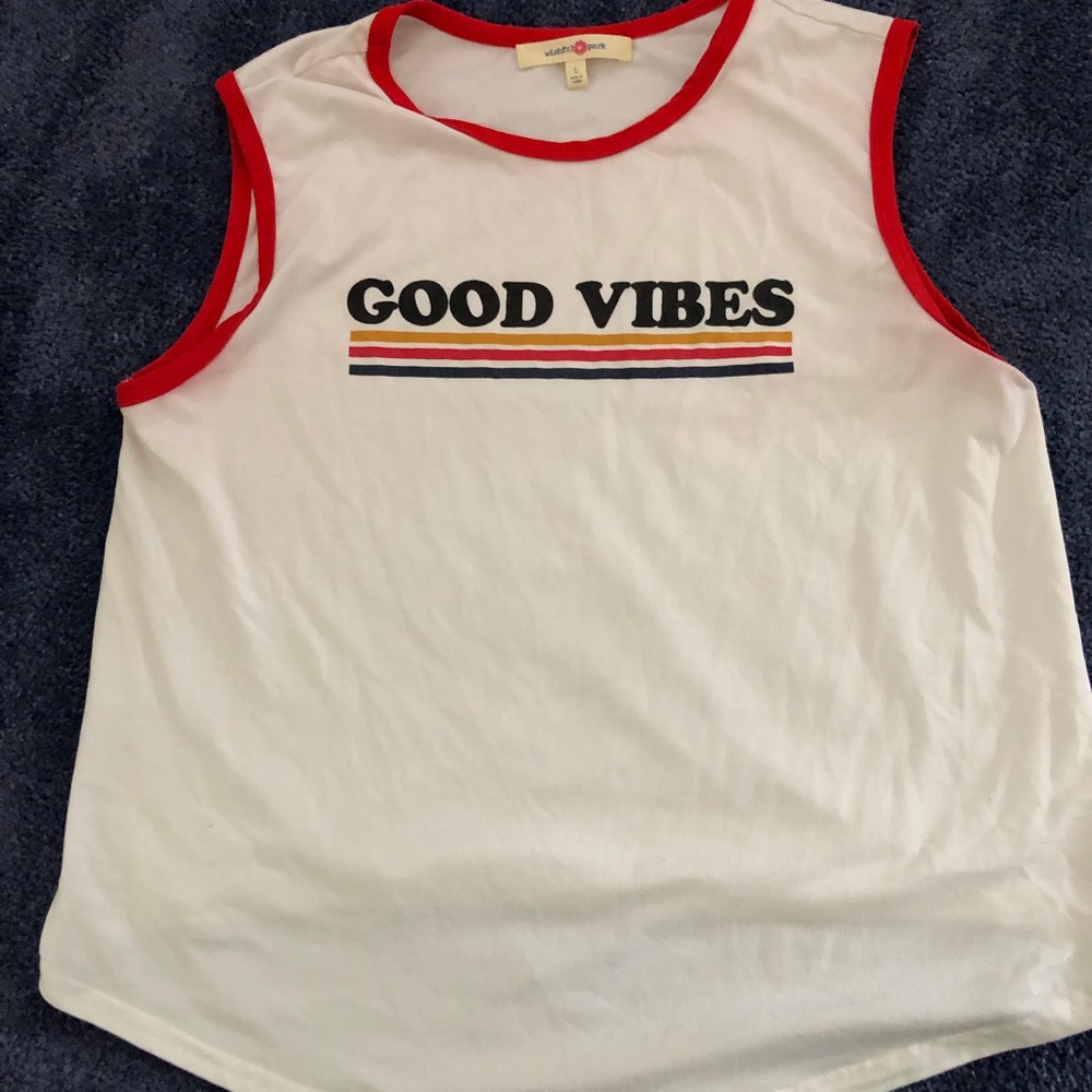 Good vibes tank top